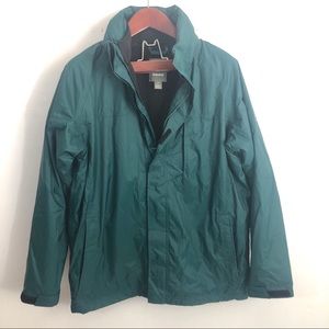 Timberland Fleece Lined Waterproof Coat Green L
